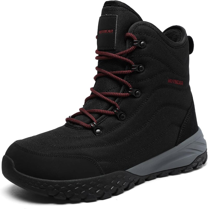 HOTBEAR Store Men's 3M Thinsulate Insulated Winter Snow Boots | Wide Toe Box | Slip-Resistant Outsole | Orthopedic & Arch Support - Image 1
